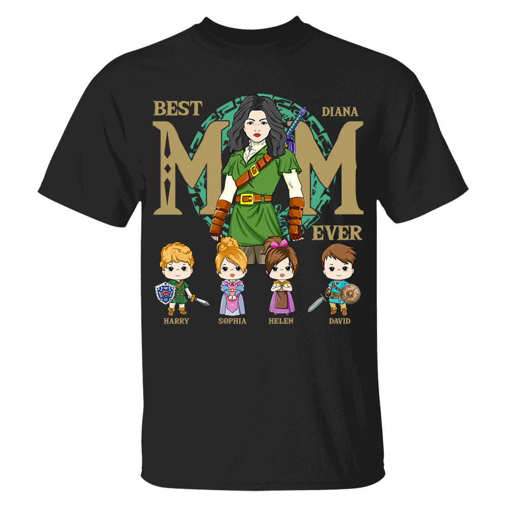 Best Mom Ever - Personalized Shirt Gift For Mom DO98