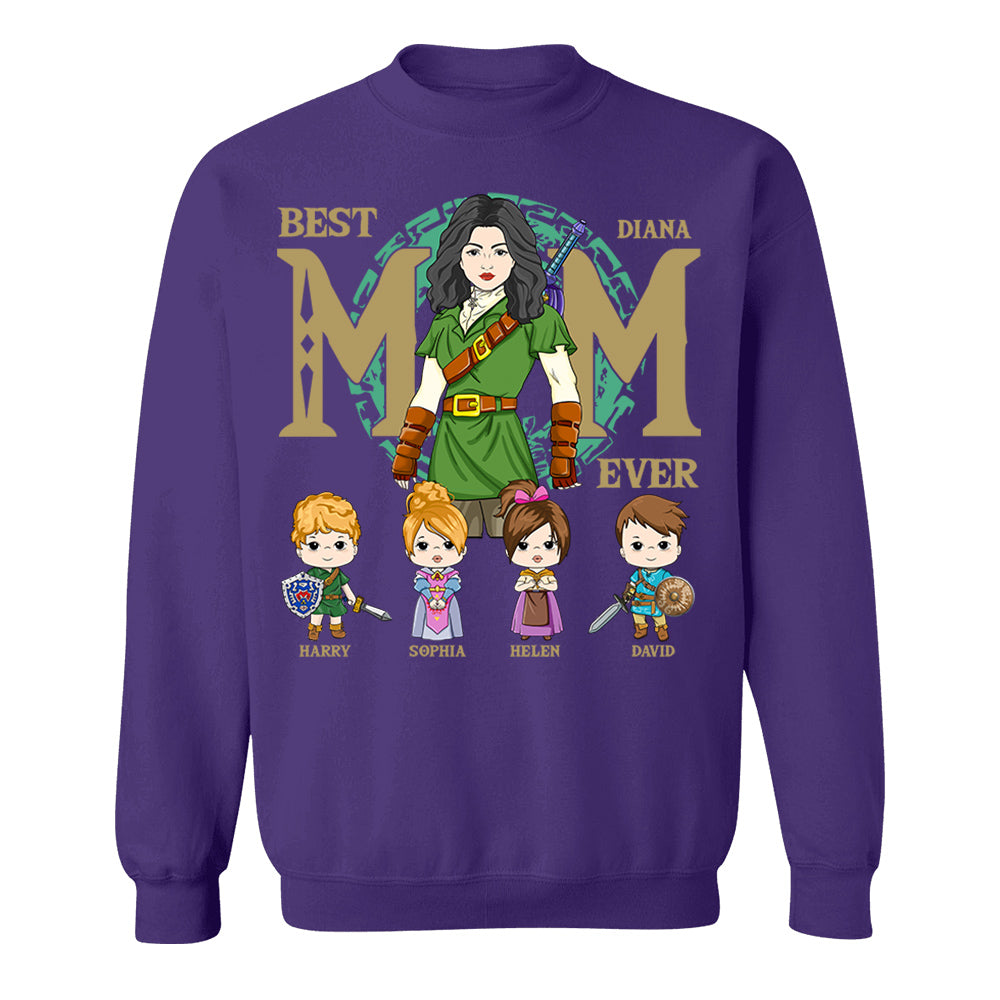 Best Mom Ever - Personalized Shirt Gift For Mom DO98