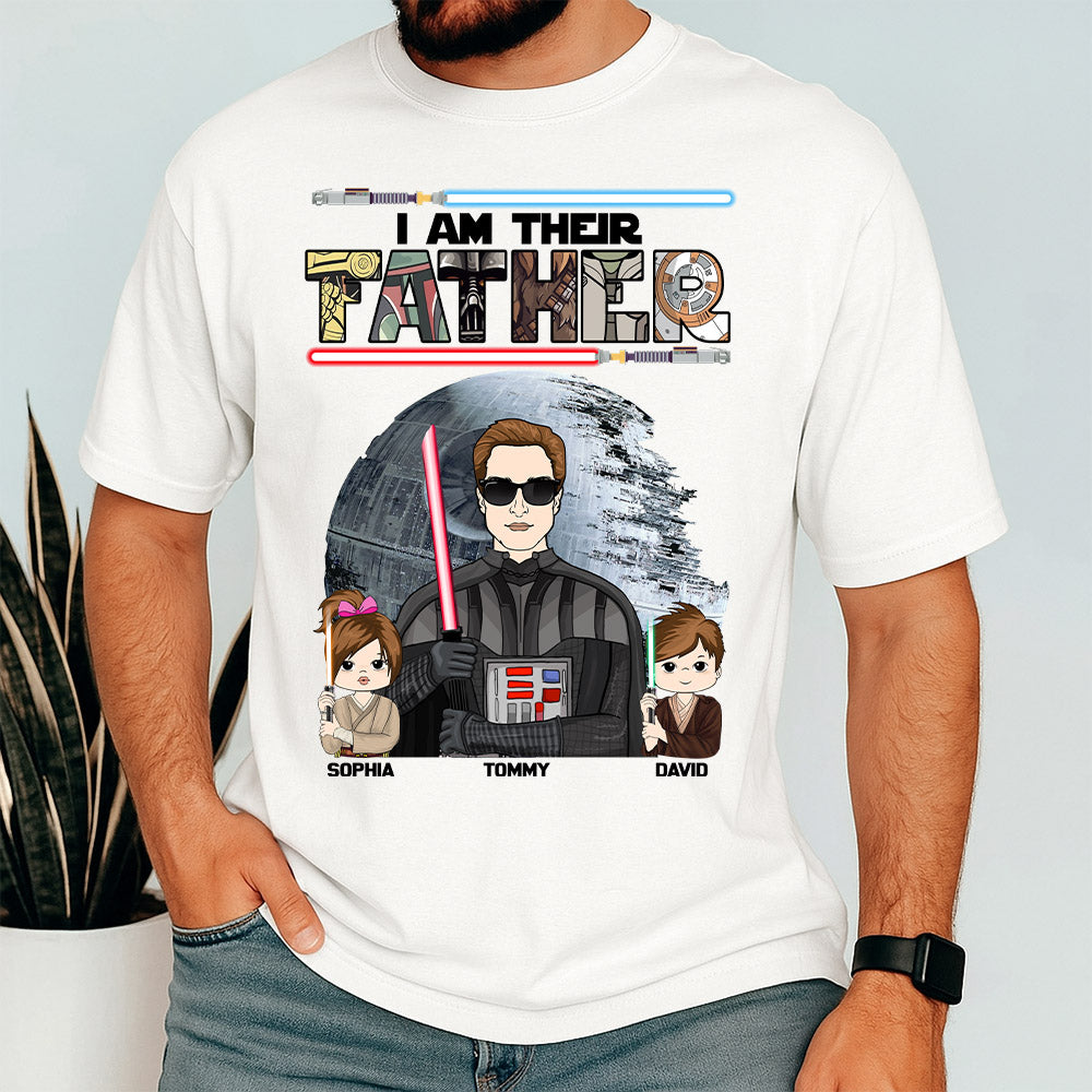 Best Dad Ever - The Dadalorian Personalized Shirt Gift For Dad - Custom Father's Day Gift Pt99