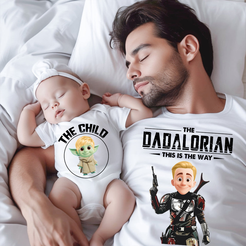 Cosmic Dad And Sidekick Dad & Me Matching Shirts Vr2 Nh00