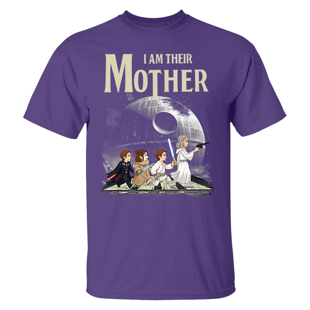 I Am Their Mother - Personalized Shirt For Mom Vr2 Pt99
