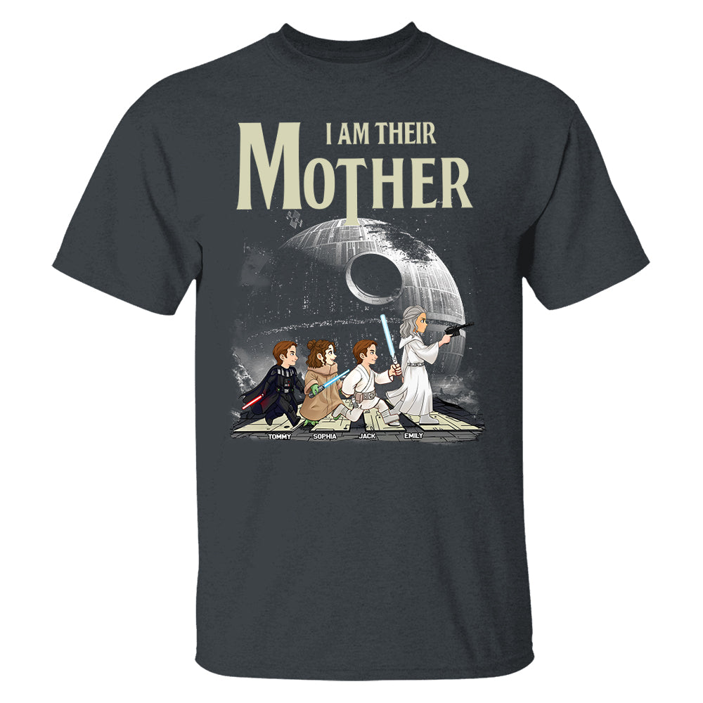 I Am Their Mother - Personalized Shirt For Mom Vr2 Pt99