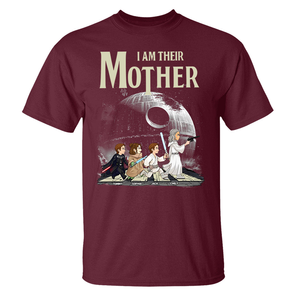 I Am Their Mother - Personalized Shirt For Mom Vr2 Pt99
