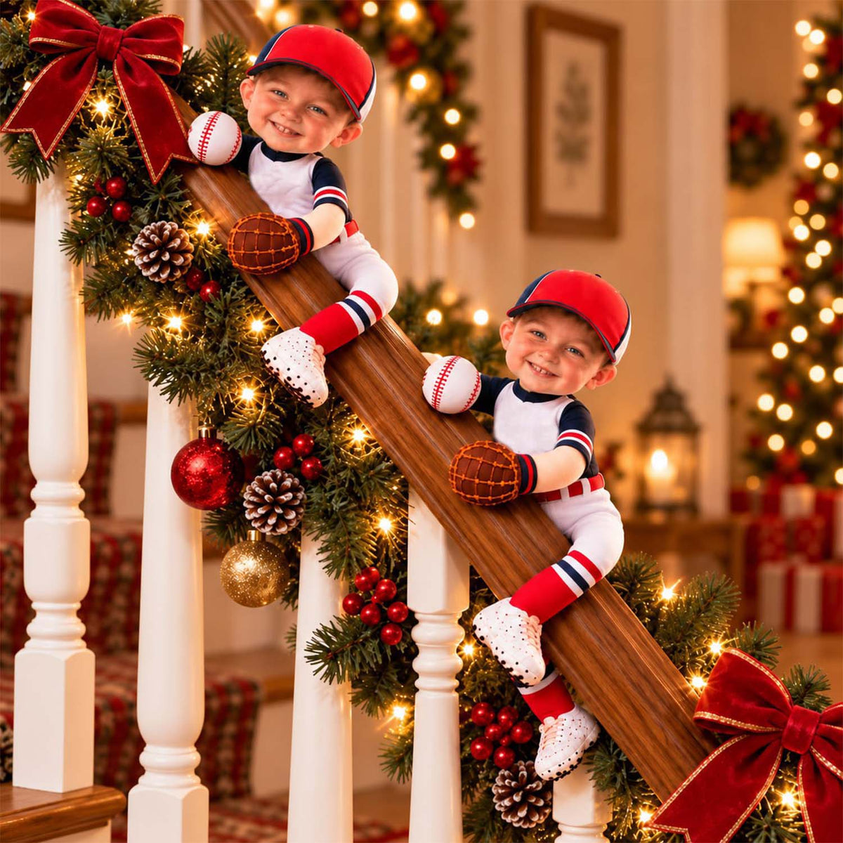 Personalized Baseball Squishy Toy Poseable Plush Doll, Funny Gift For Sport Lovers NA04 Pt99 NT01