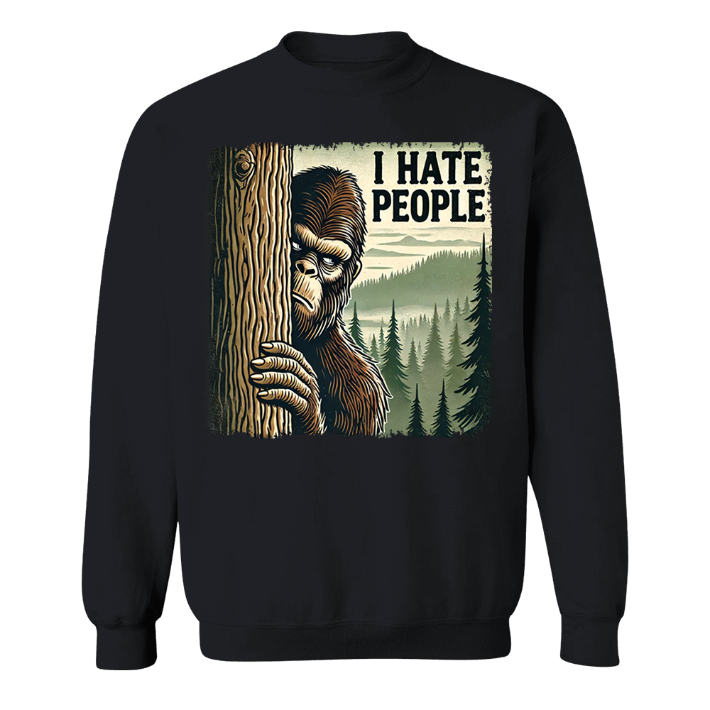 I Have People Funny Shirt For Bigfoot Lovers Pa00