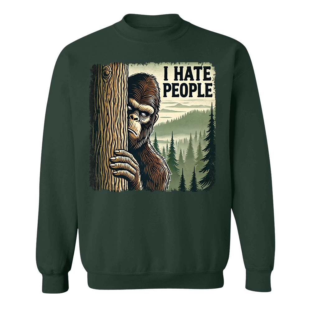 I Have People Funny Shirt For Bigfoot Lovers Pa00