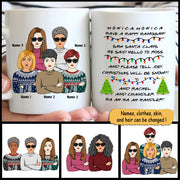 Monica, Monica Have A Happy Hanukkah! Personalized Mug For Your Beloved Ones, Names & Characters Can Be Changed
