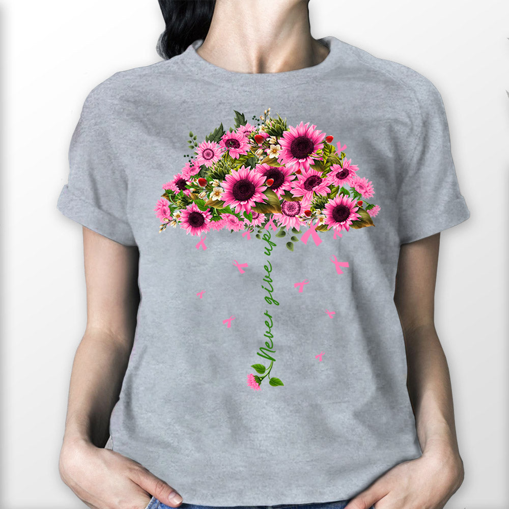 Cancer Never Give Up Personalized Shirts