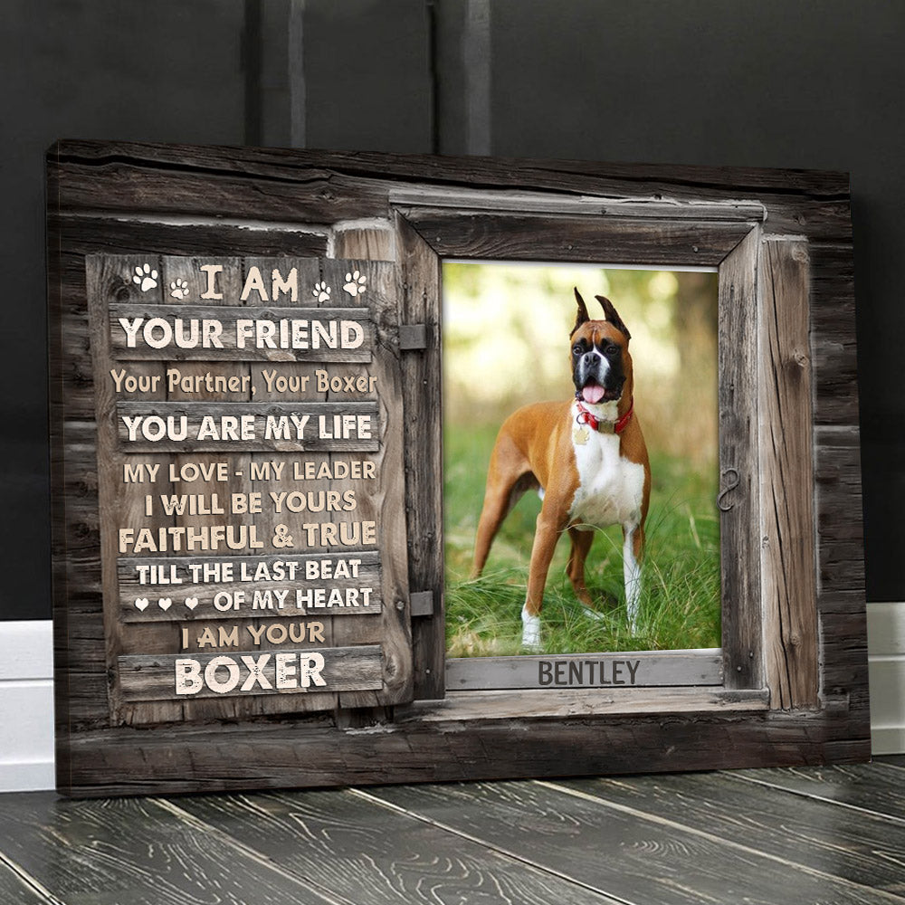 I Am Your Friend Your Partner Personalized Canvas