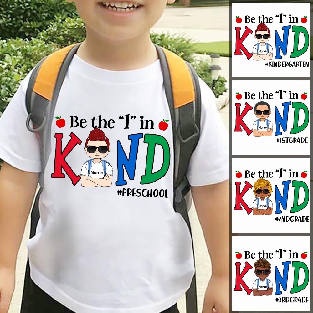 Be The I In Kind Personalized Shirts Vr2
