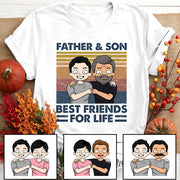 Father & Son - Best Friends Forever Personalized Shirt