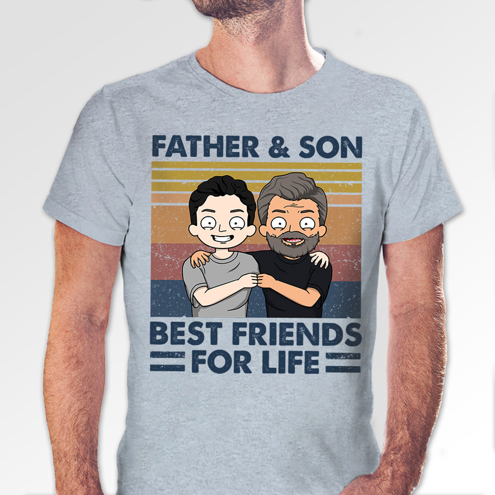 Father & Son - Best Friends Forever Personalized Shirt