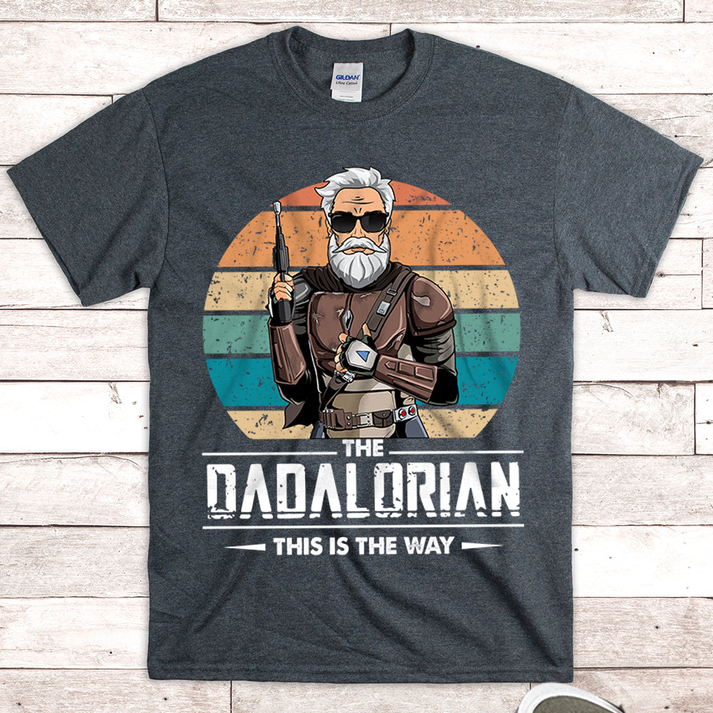 Dadalorian Personalized Shirt For Dad, Daddy Shirt New 2