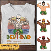 Demi Dad Definition Meaning Personalized Shirts