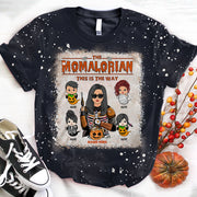 The Nanalorian This Is Way Grandkids With Halloween Ghost Costume Personalized All Over Print Shirts 3D Shirt Nickname Can Be Changed