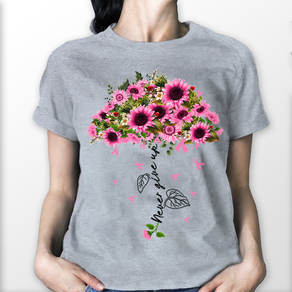 Cancer Never Give Up Personalized Shirts